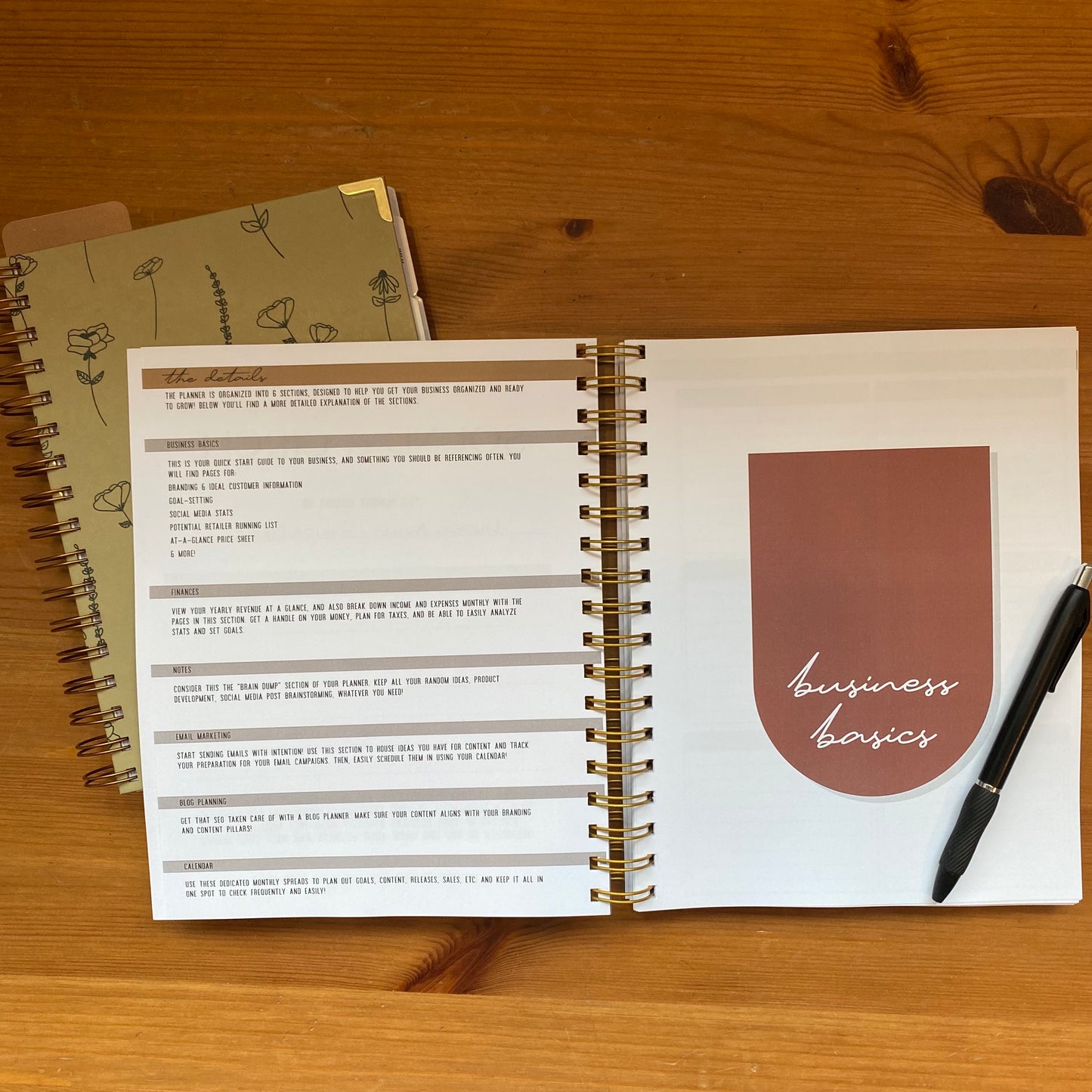 Small Business Planning Notebook