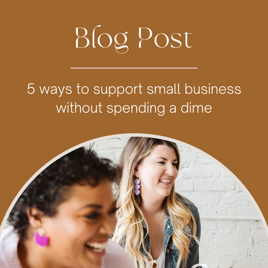 5 Ways to Support a Small Business without spending a dime