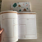 Undated 6-Month Daily Planner - Blue Waves