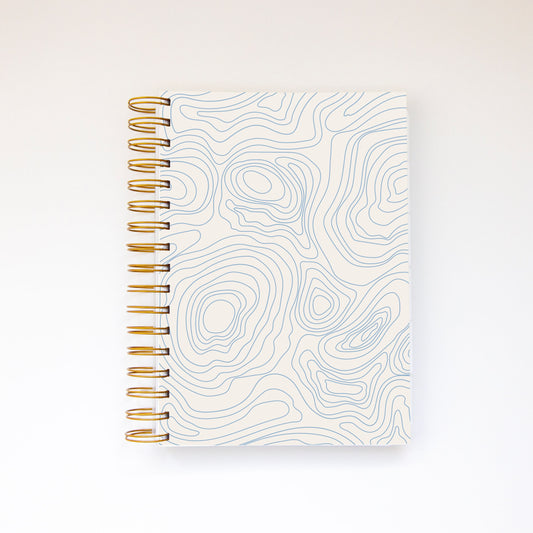 Notebook - Blue Topography