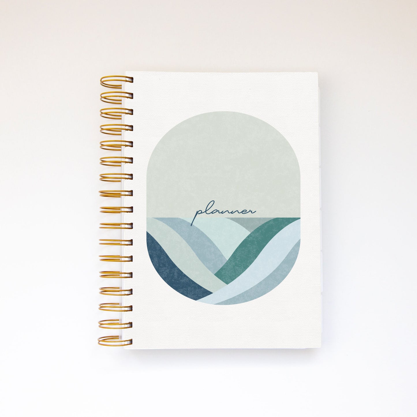 Weekly Planner - Blue Waves