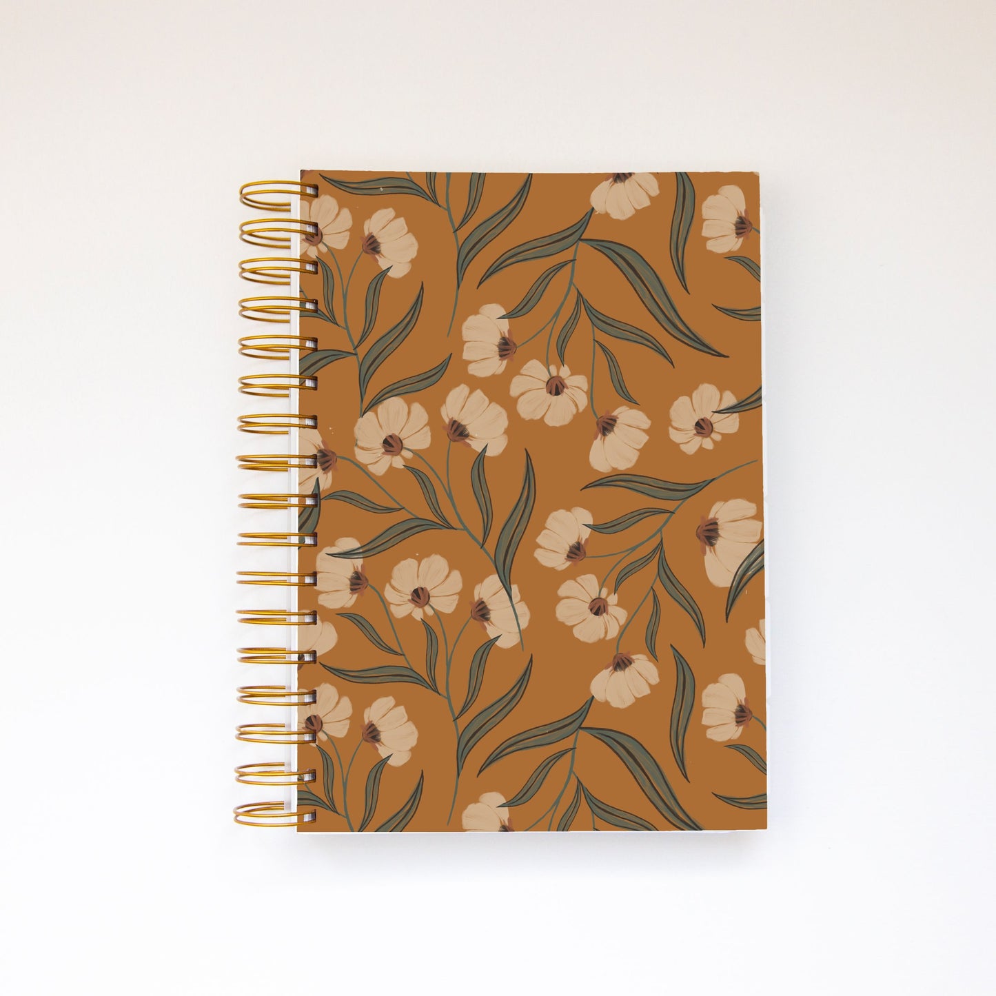 Notebook - Mustard Floral