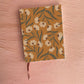 Glue-Bound Notebook - Mustard Floral