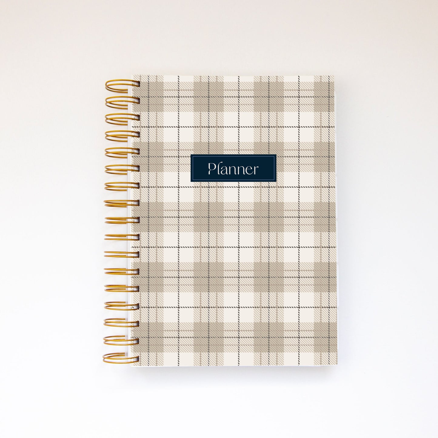 Weekly Planner - Plaid