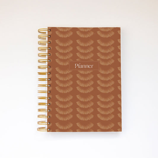 Weekly Planner - Rust Brushes