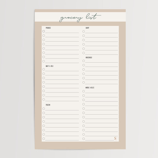 Grocery List