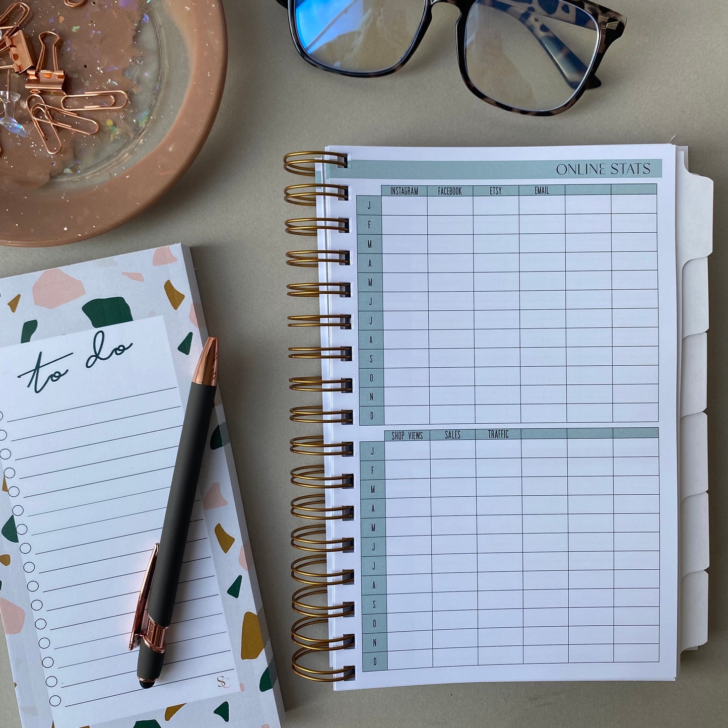 Small Business Planner - Floral