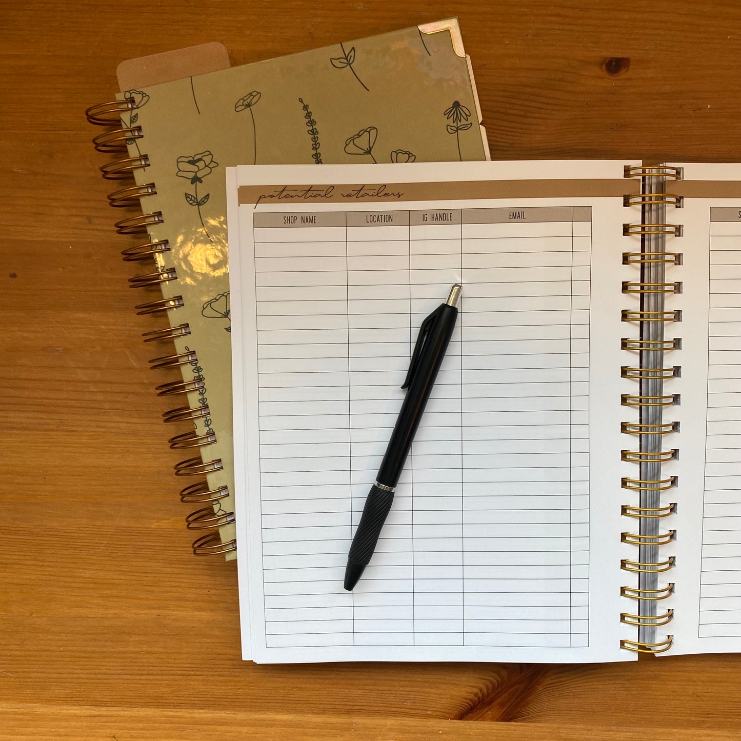 Small Business Planning Notebook
