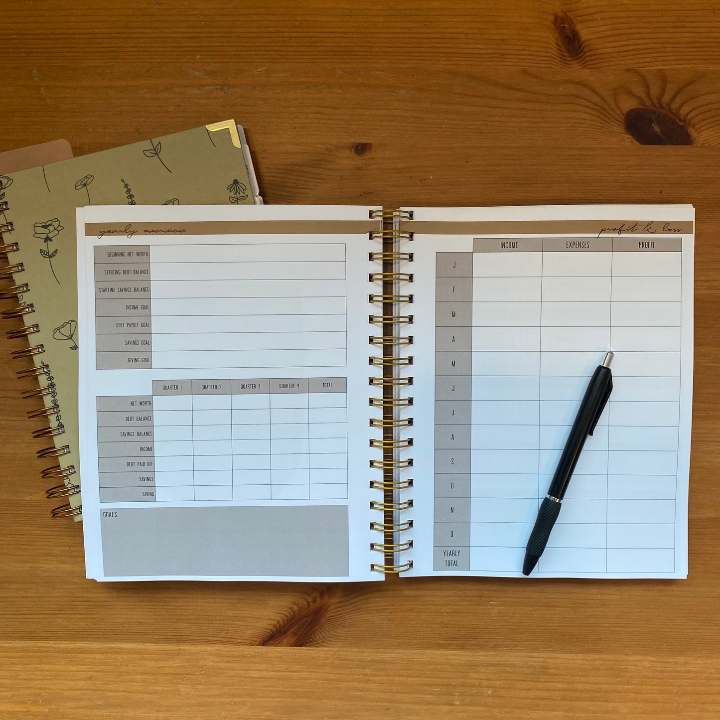 Small Business Planning Notebook
