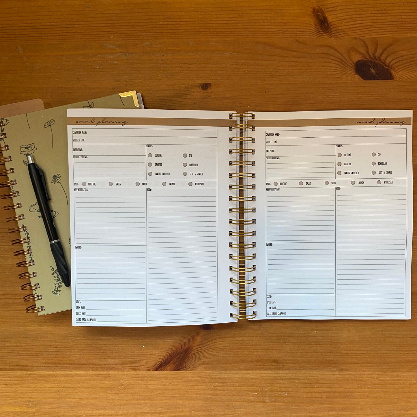 Small Business Planning Notebook