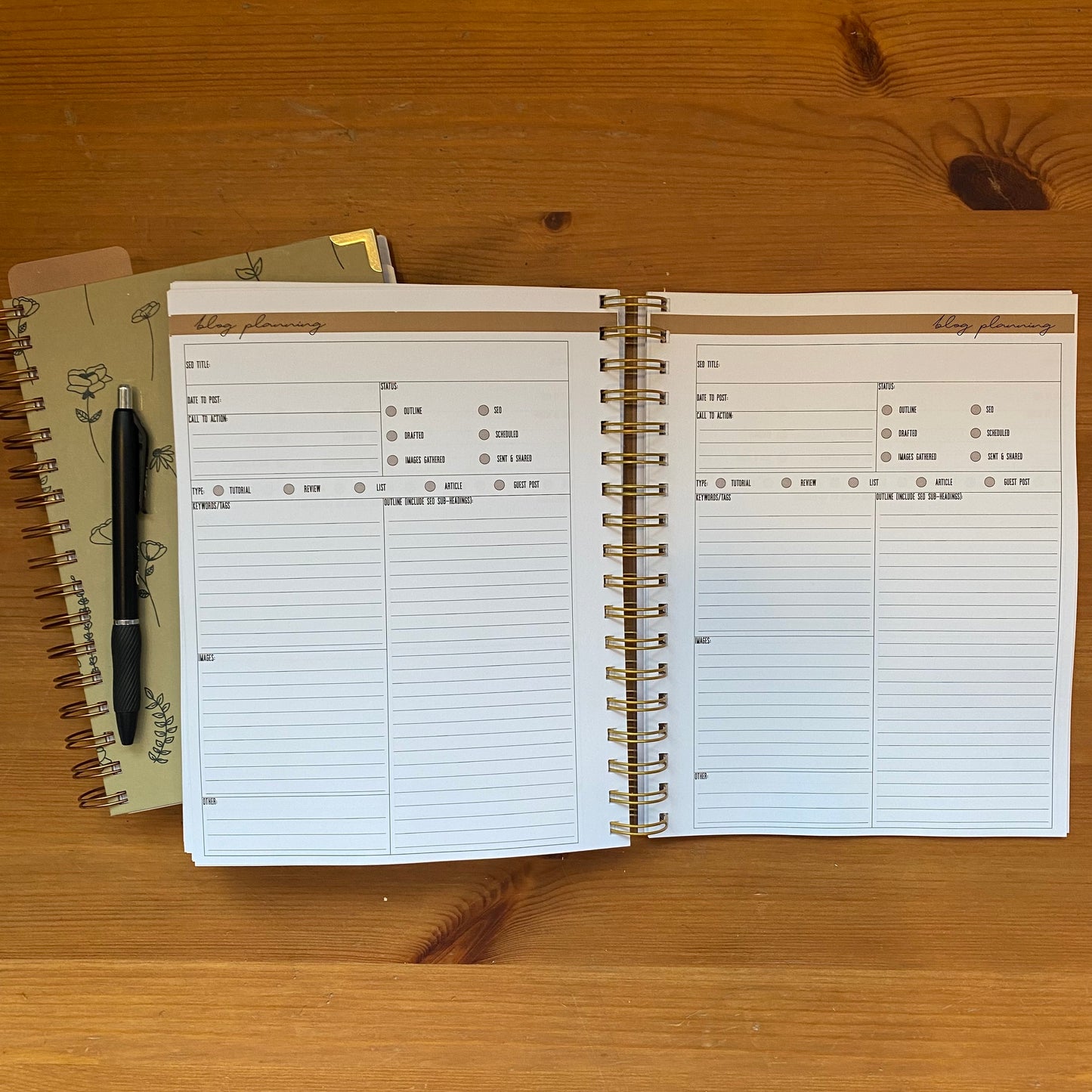 Small Business Planning Notebook