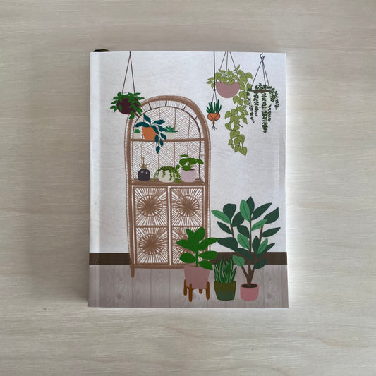 Glue-Bound Notebook - Boho Room