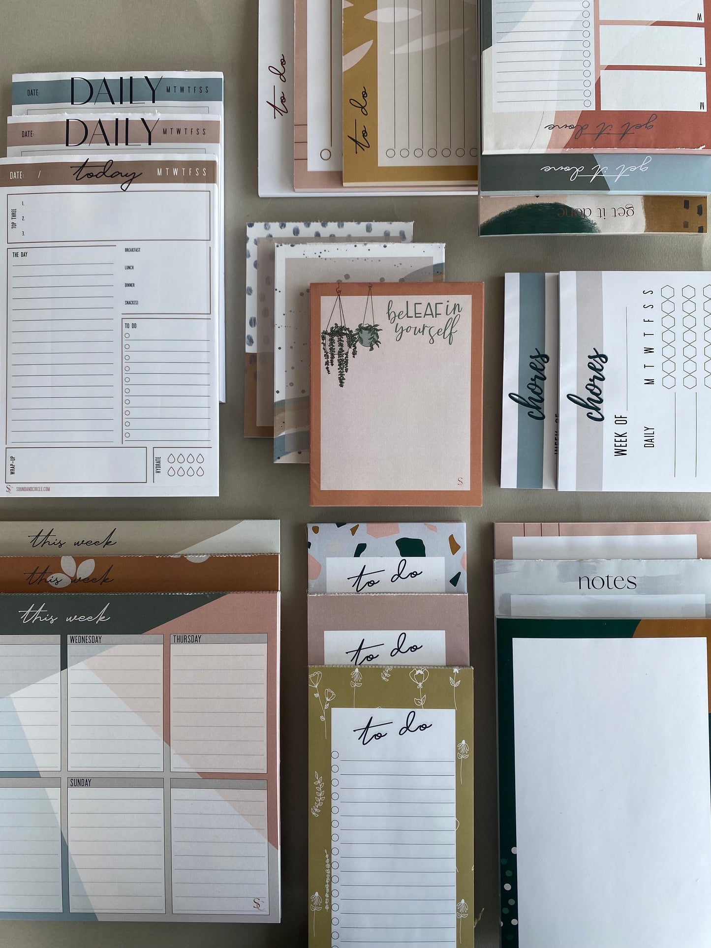 Daily Notepad – Sound & Circle