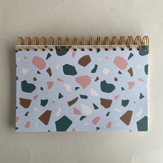 Meal & Groceries Notebook - Terrazzo