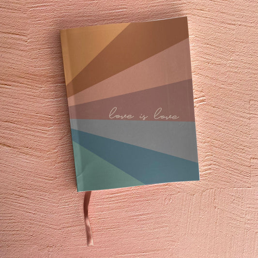 Love is Love Glue-Bound Notebook