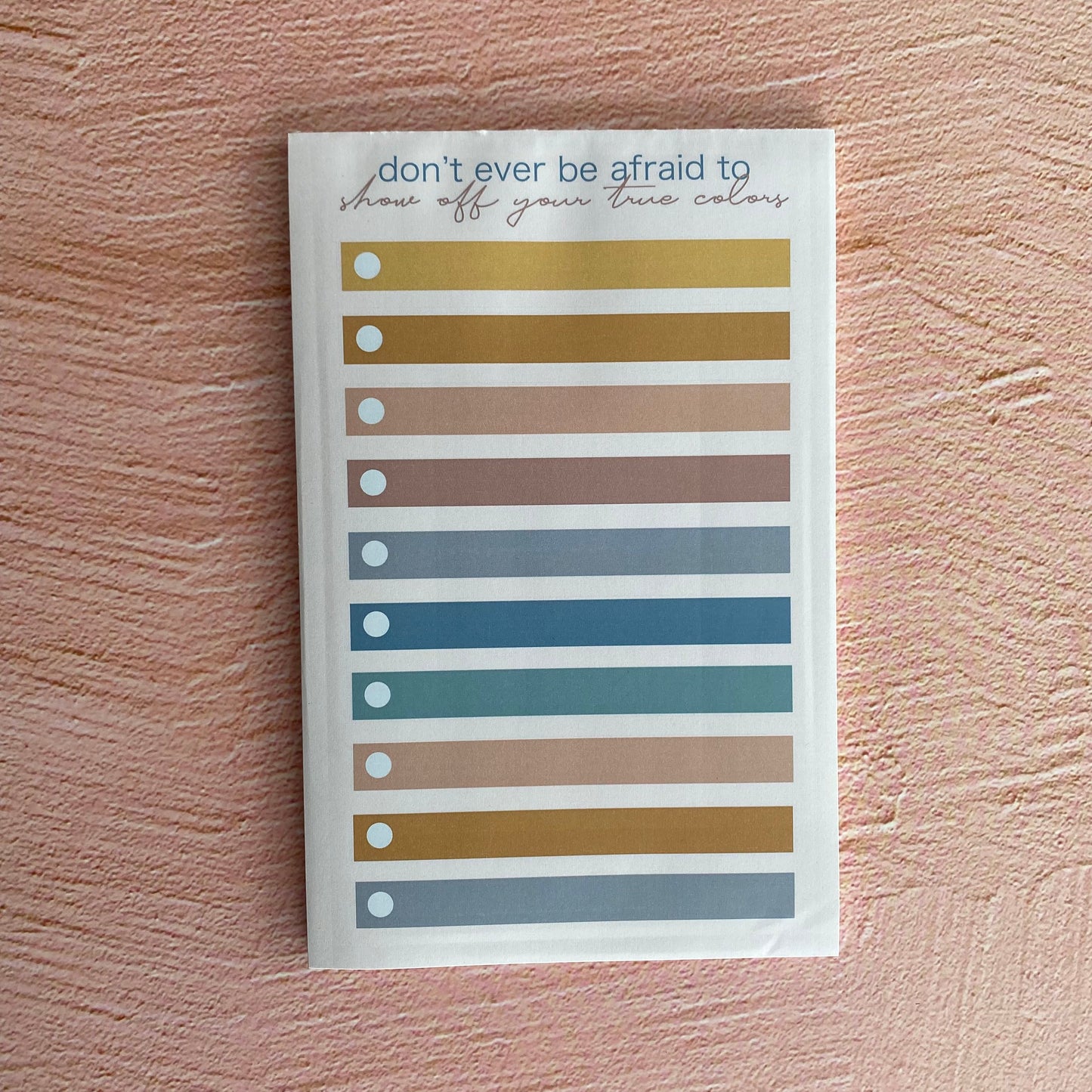 True Colors Task Pad